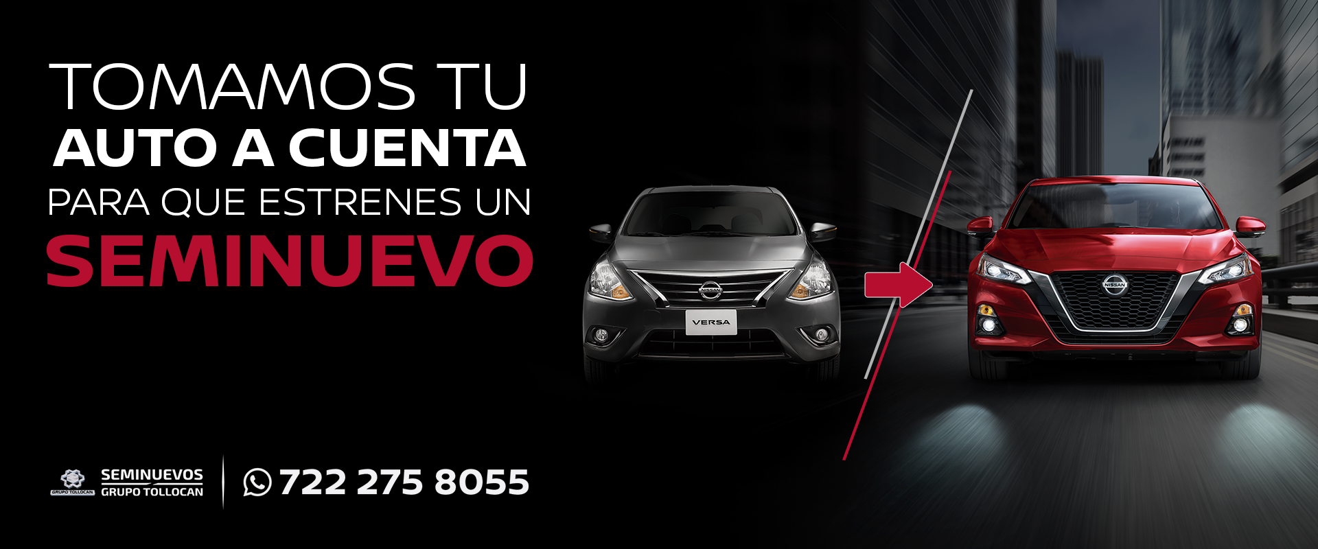 Tomamos tu auto a cuenta